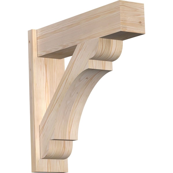 Ekena Millwork Olympic Block Smooth Outlooker, Douglas Fir, 7 1/2"W x 28"D x 28"H OUT08X28X28OLY05SDF - main